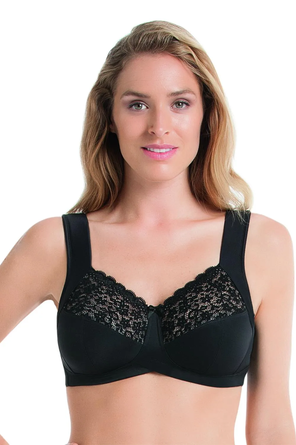 Anita Havanna Wireless Support Bra, Black (5813)