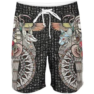 Anubis & Bastet Boardshorts