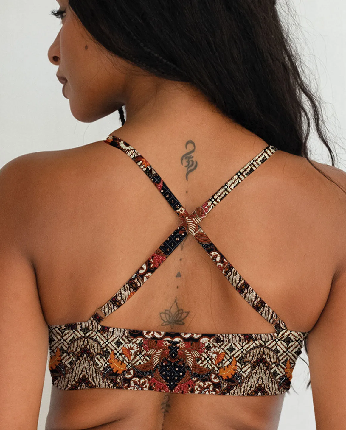 Batik Phoenix Pink Series Cross Bra