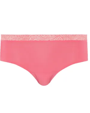 Chantelle Rose Amour Soft Stretch Hipster with Lace One Size