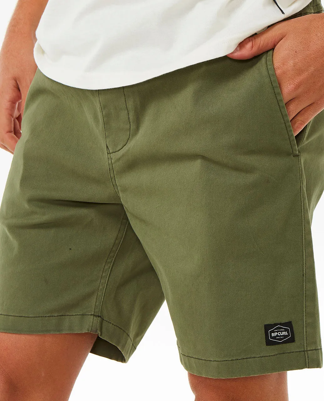 Classic Surf Volley Short - Dark Olive