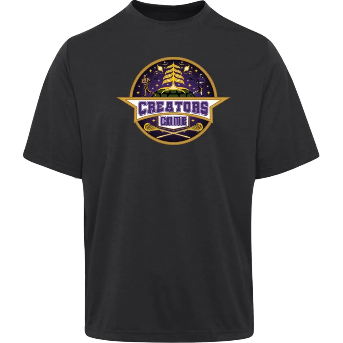Creators Game Adult T-Shirt Blk/Grey