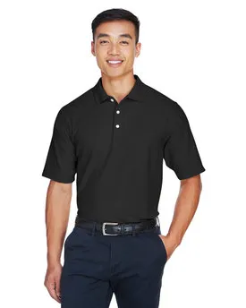 Devon & Jones CrownLux Performanceª Men's Plaited Polo DG20