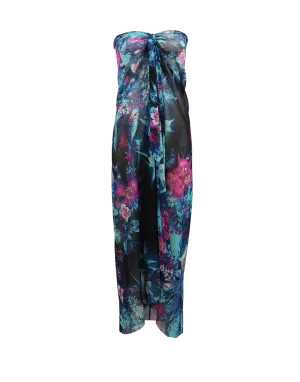 Floral Beach Coverup