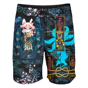 Kitsune Boardshorts - Blue Edition