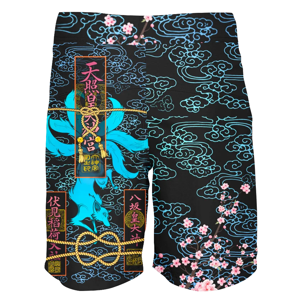 Kitsune Boardshorts - Blue Edition