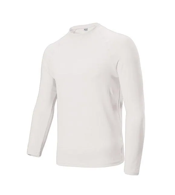 Ladies Long Sleeve Rash Shirt - White