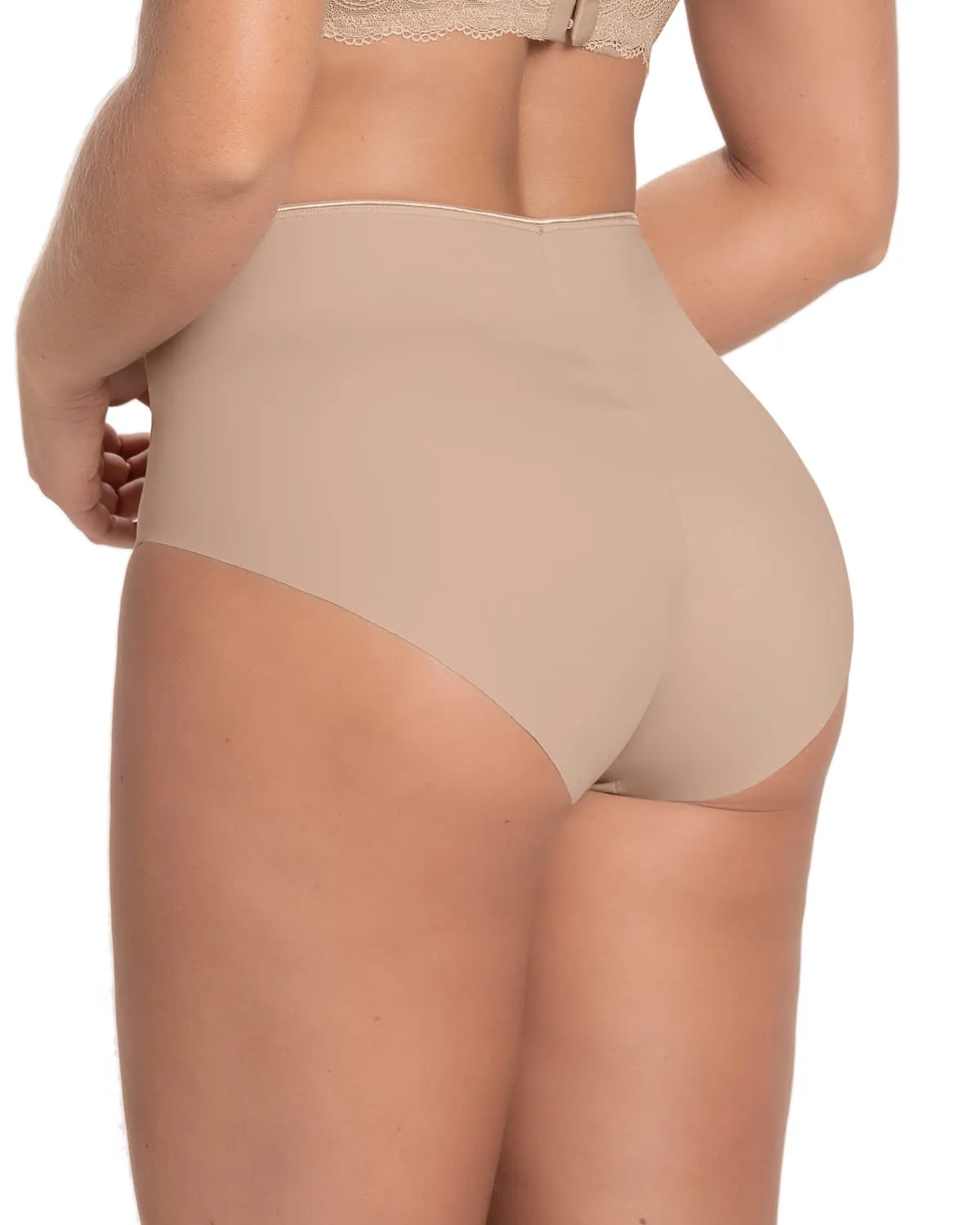 Leonisa Perfect Fit High Waisted Seamless Hipster Panty
