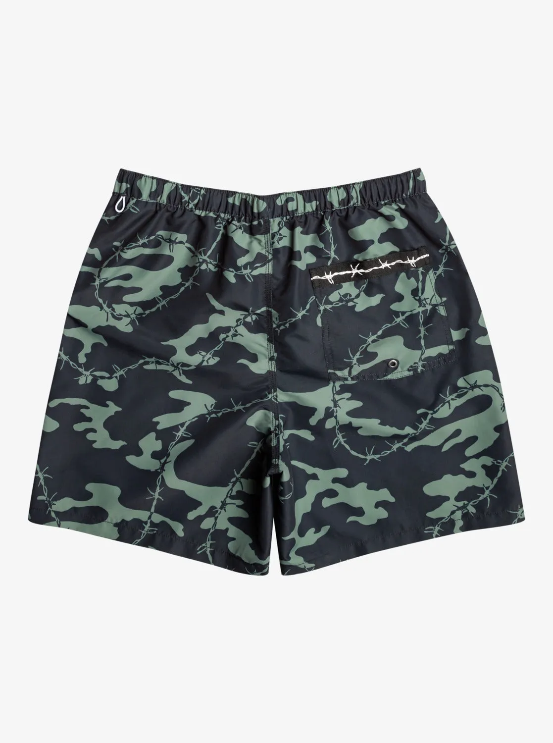 Mikey 18" Swim Trunks - Black