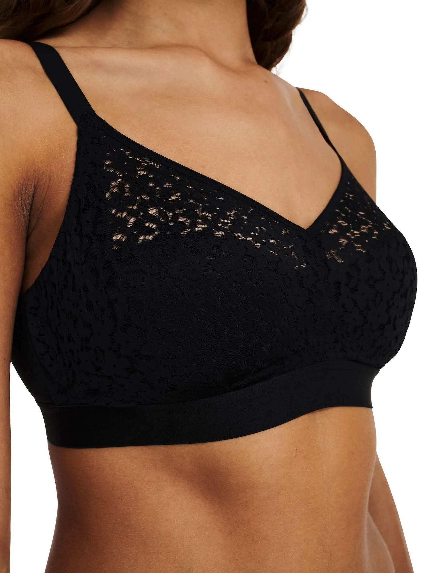 Norah Comfort full bust wireless bra - basic colors