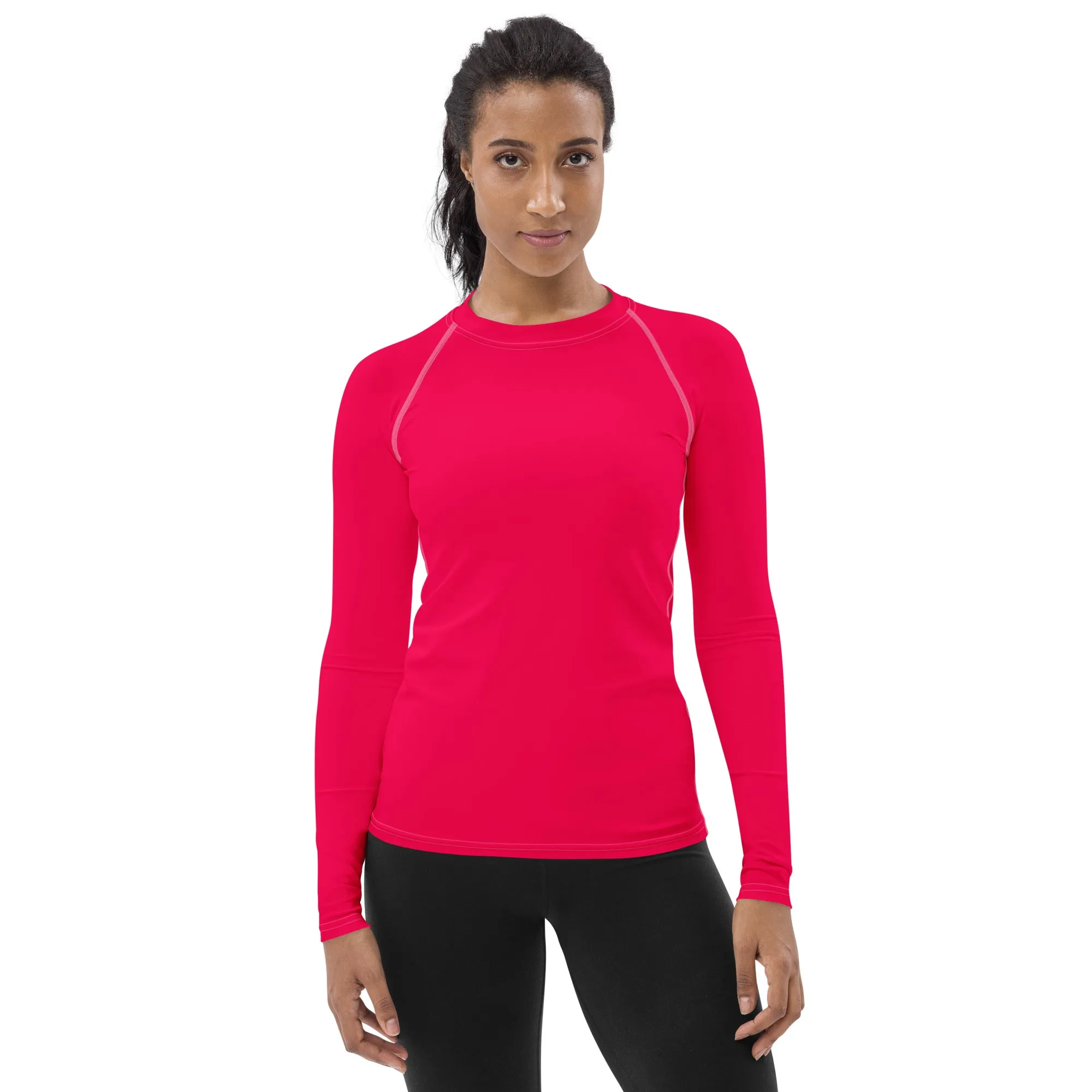Pink Women's Rash Guard