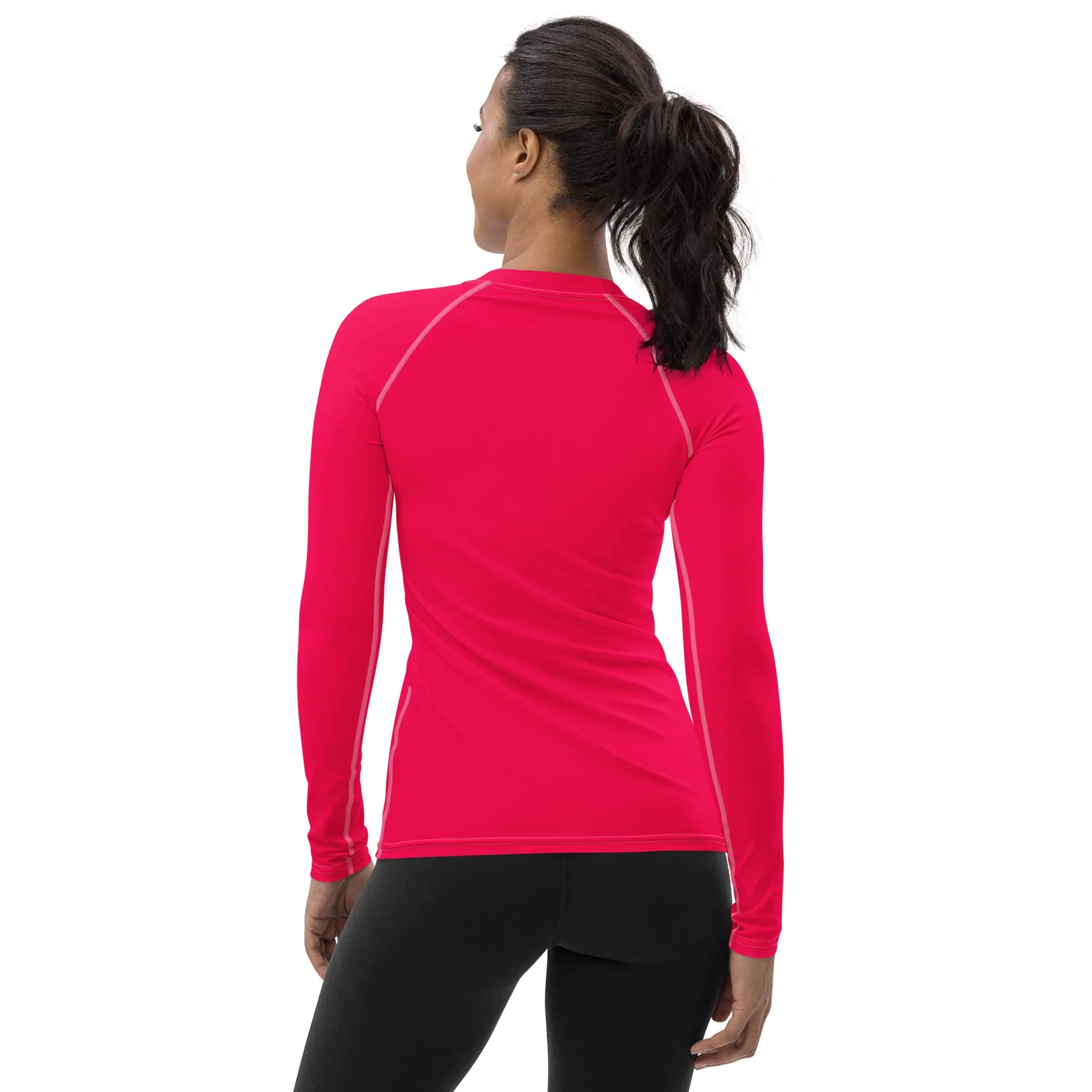 Pink Women's Rash Guard