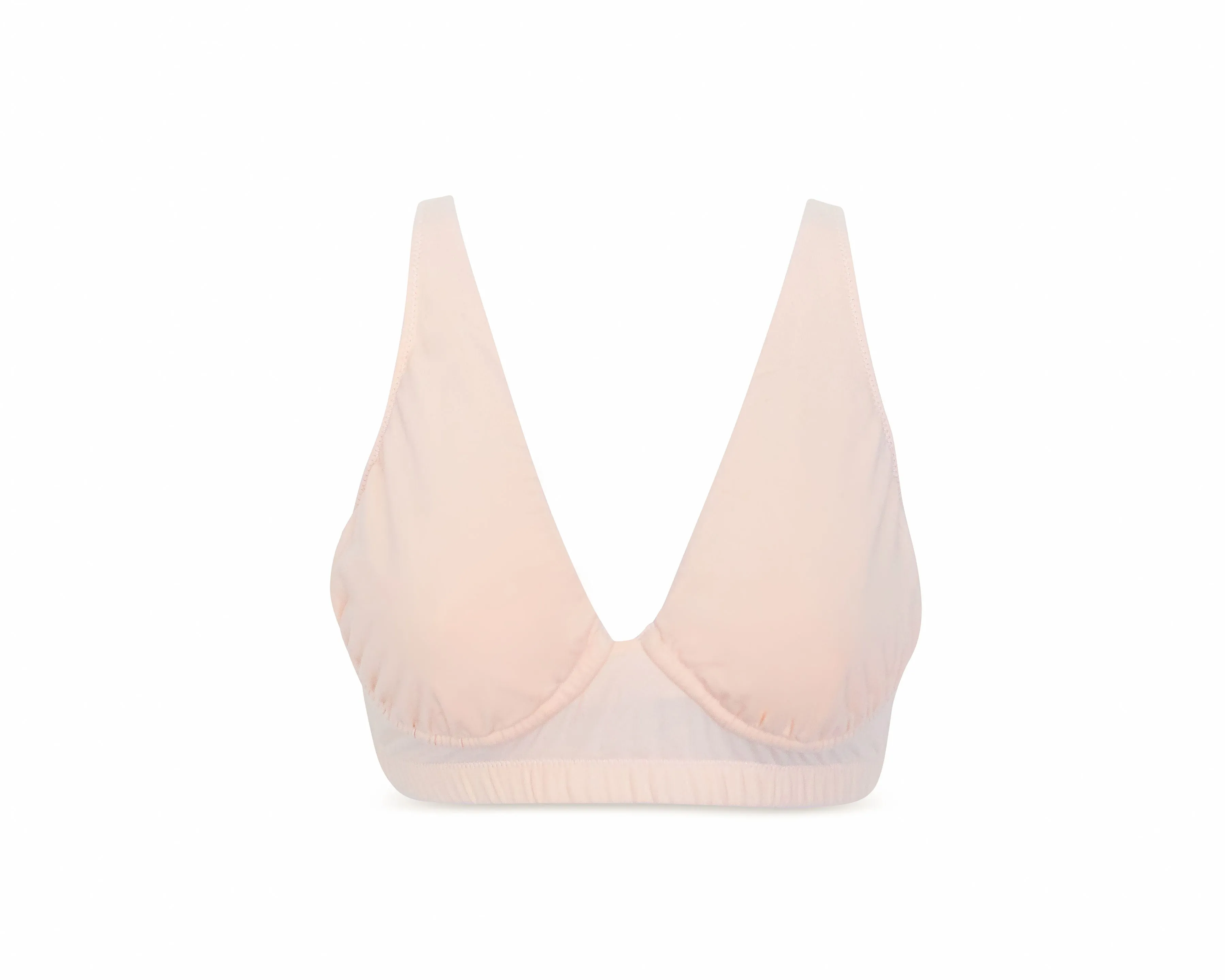 Portia Wireless Bra, Blush