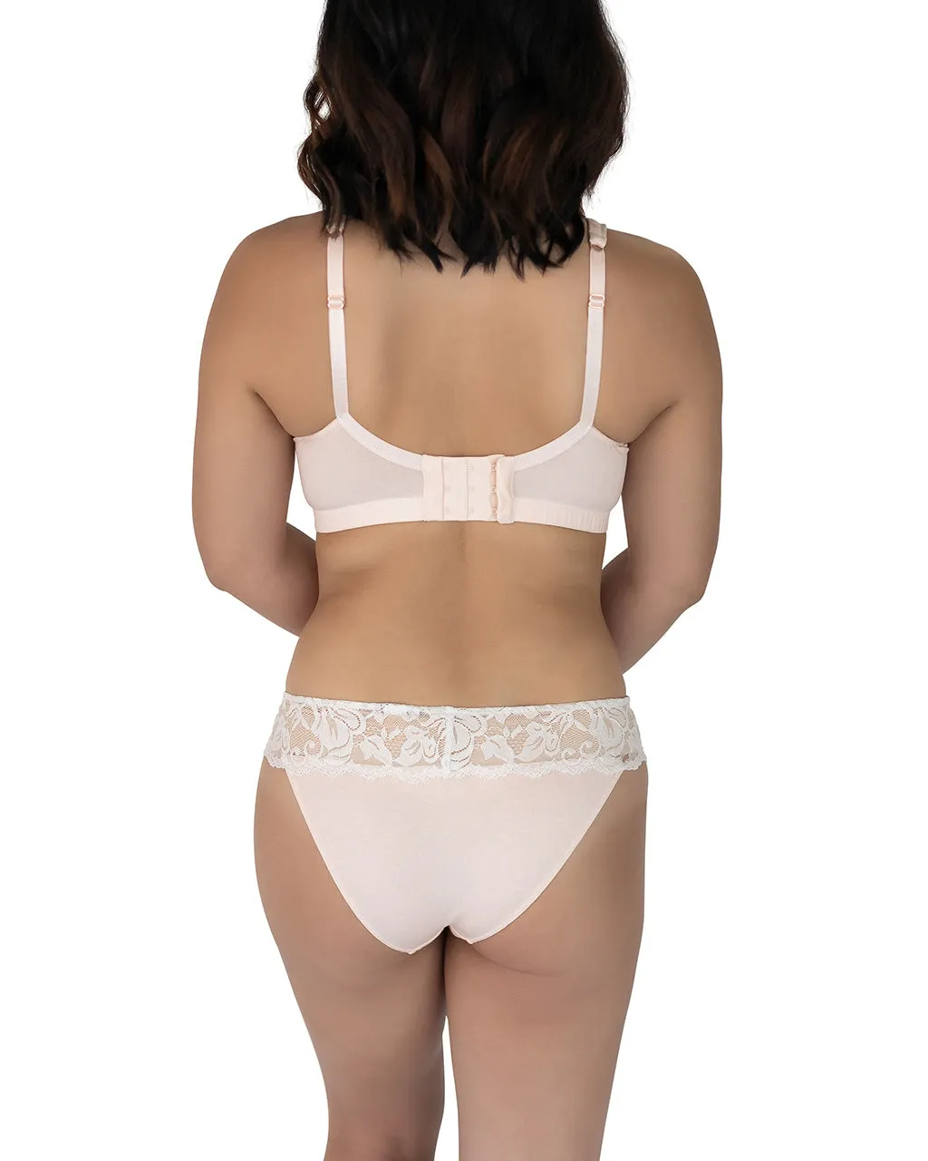 Portia Wireless Bra, Blush