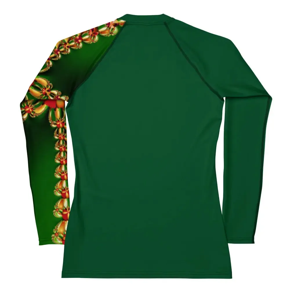 "Happy Holidays" Collection - Women's Rash Guard