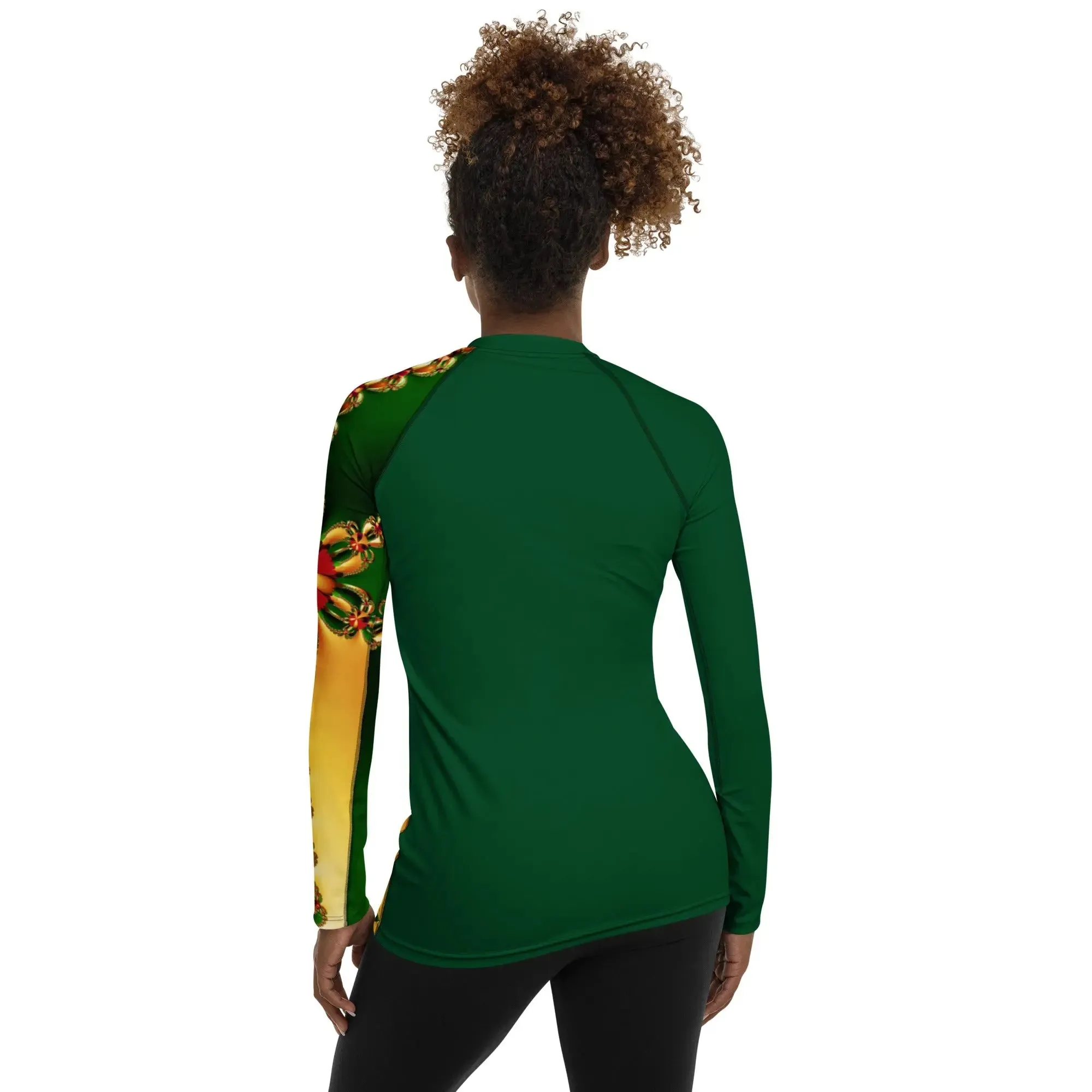 "Happy Holidays" Collection - Women's Rash Guard