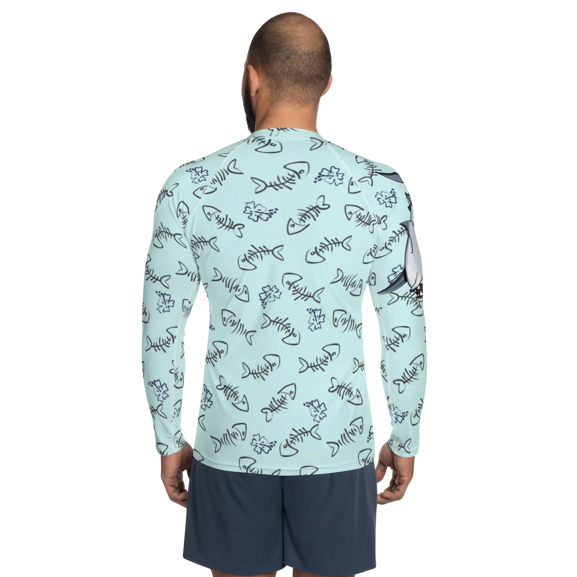 "Smiling Seas" Collection - Men's Rash Guard