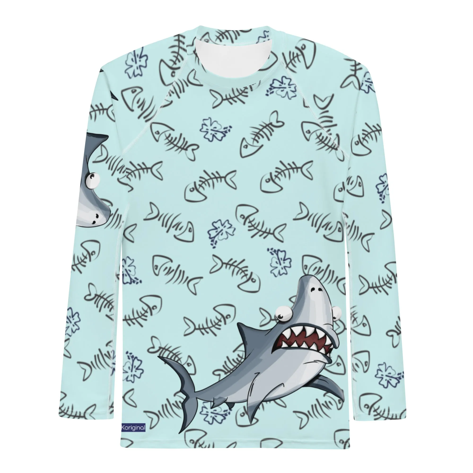 "Smiling Seas" Collection - Men's Rash Guard