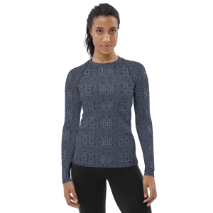Recursia Fabrique Unknown I Women's Rash Guard In Blue