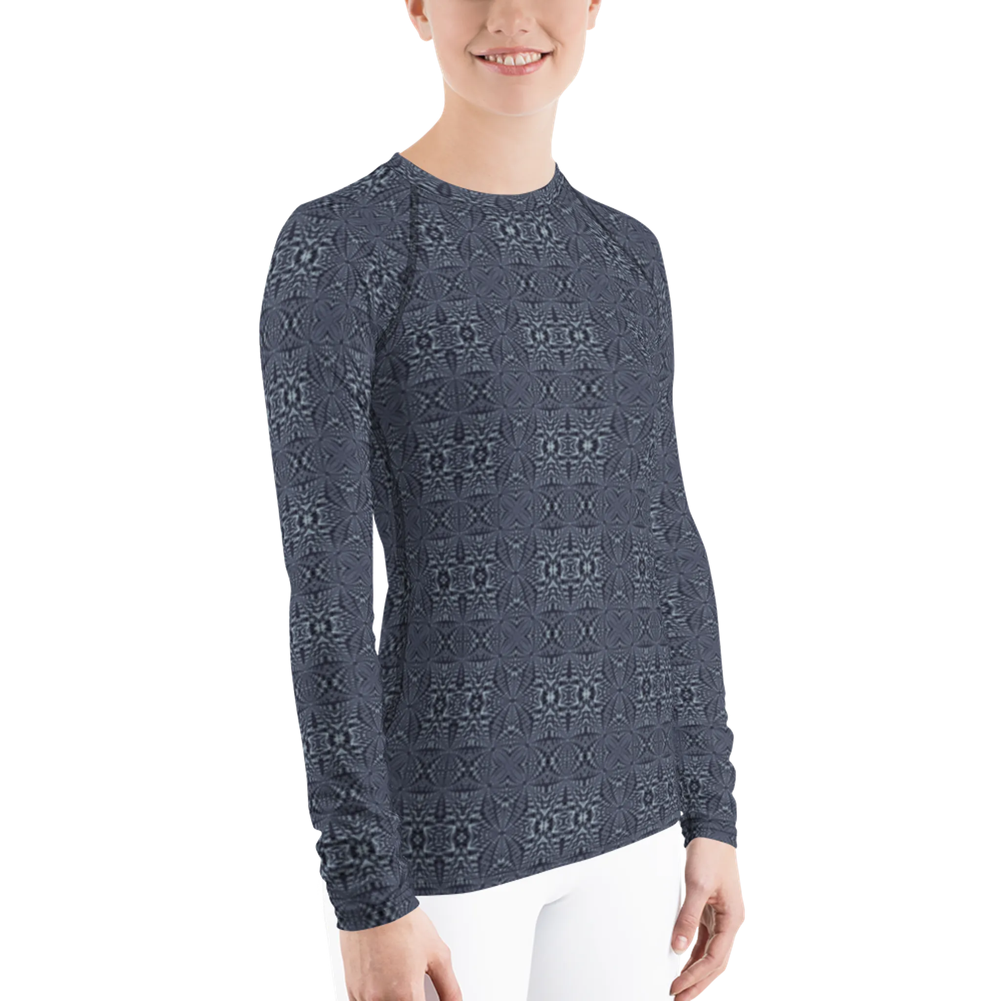 Recursia Fabrique Unknown I Women's Rash Guard In Blue