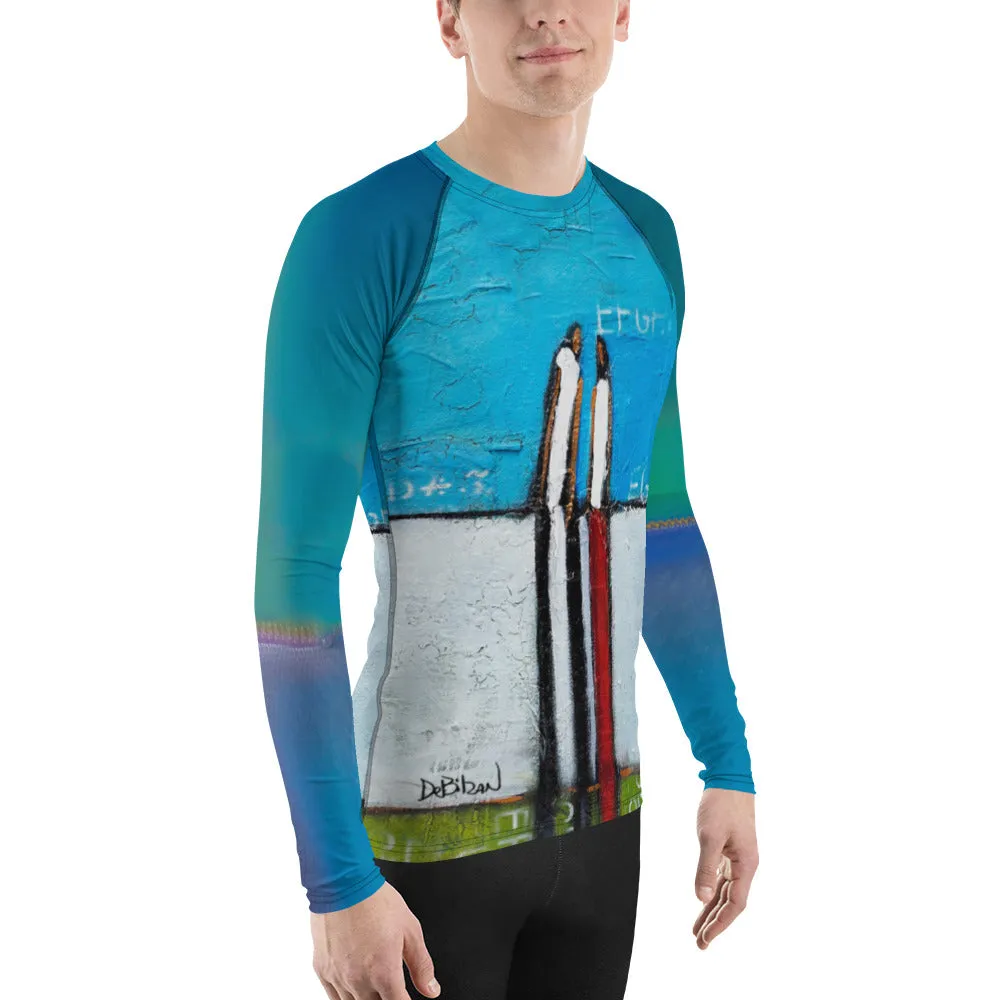 Romance series Men's Rash Guard