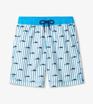 Silhouette Sharks Board Shorts | Hatley