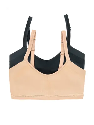 Wireless Seamless Side Smoothing Bra 2-Pack