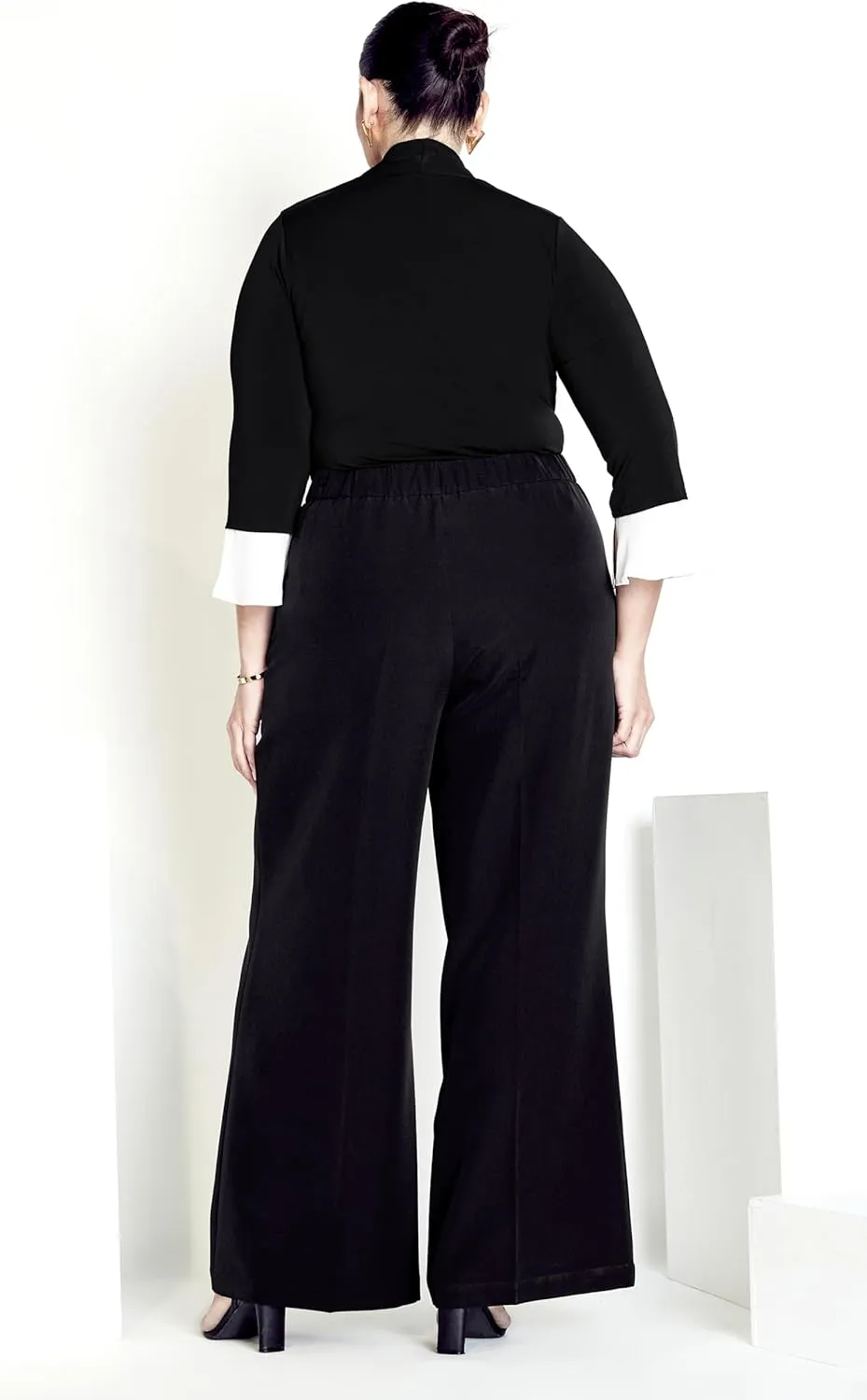 Women's Plus Size Top-Roselyn Wrap