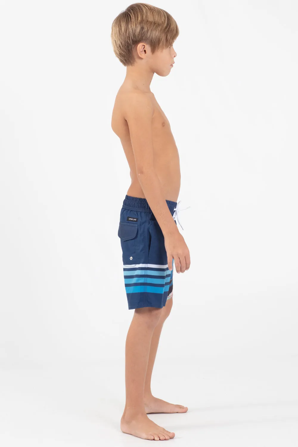 Word Rider Boys Elastic waist Volley Short